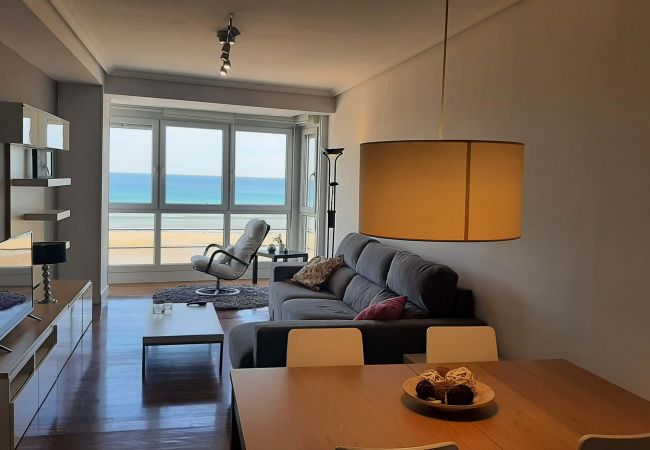 Apartamento en Zarautz - Vivienda en 1 línea de playa centro ciudad by Egona