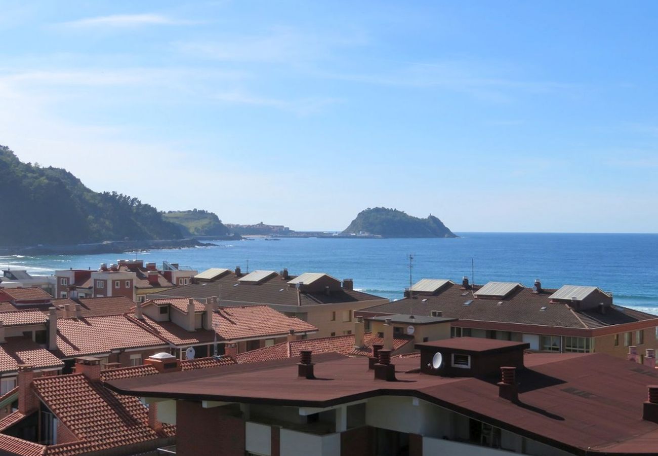 Apartamento en Zarautz - Vista espectacular,piscina,tenis,playa by Egona