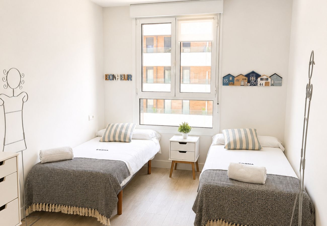 Apartamento en Zarautz - Apartamento Salberdin 14 en nueva zona residencial en Zarautz by Egona