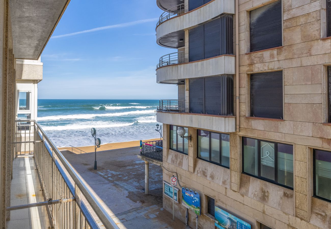 Apartamento en Zarautz - 1ª Primera línea de playa - Zarautz