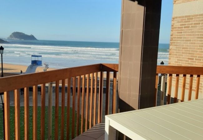 Apartment in Zarautz - Spectacular, first line beach and pool by Egona